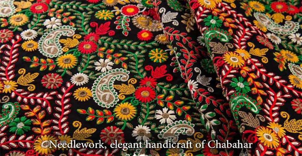 Needlework elegant handicraft of Chabahar