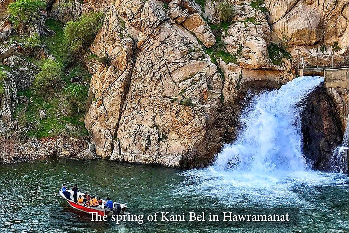 The spring of kani bel in uramanat