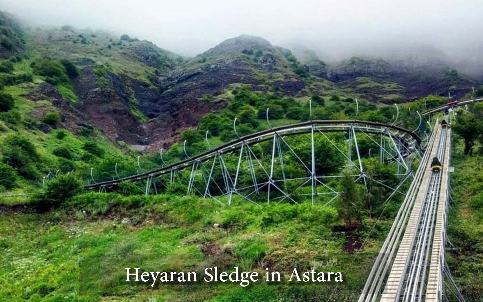 Heyaran Sledge in Astara