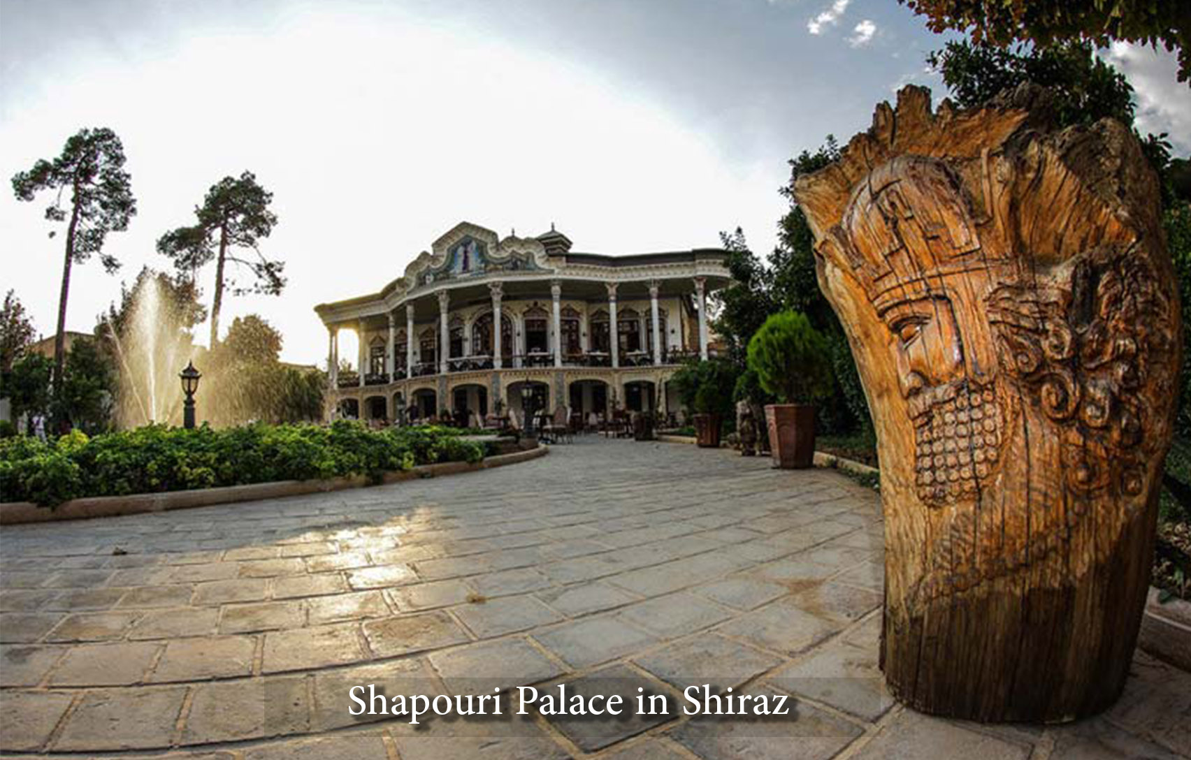 Shapouri Palace in Shiraz