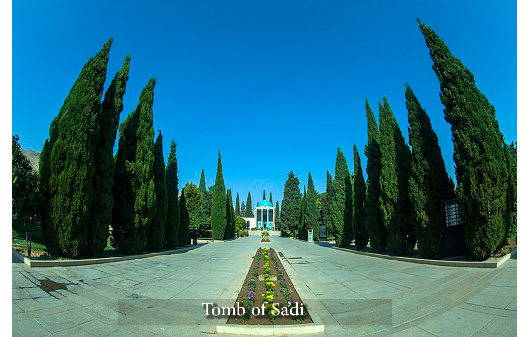 Tomb of Saadi in shiraz