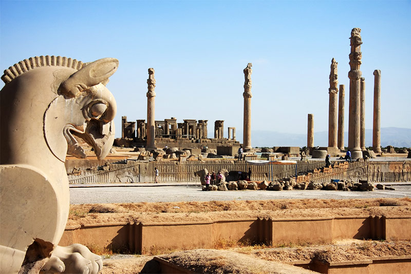 Persépolis de la ciudad de Shiraz