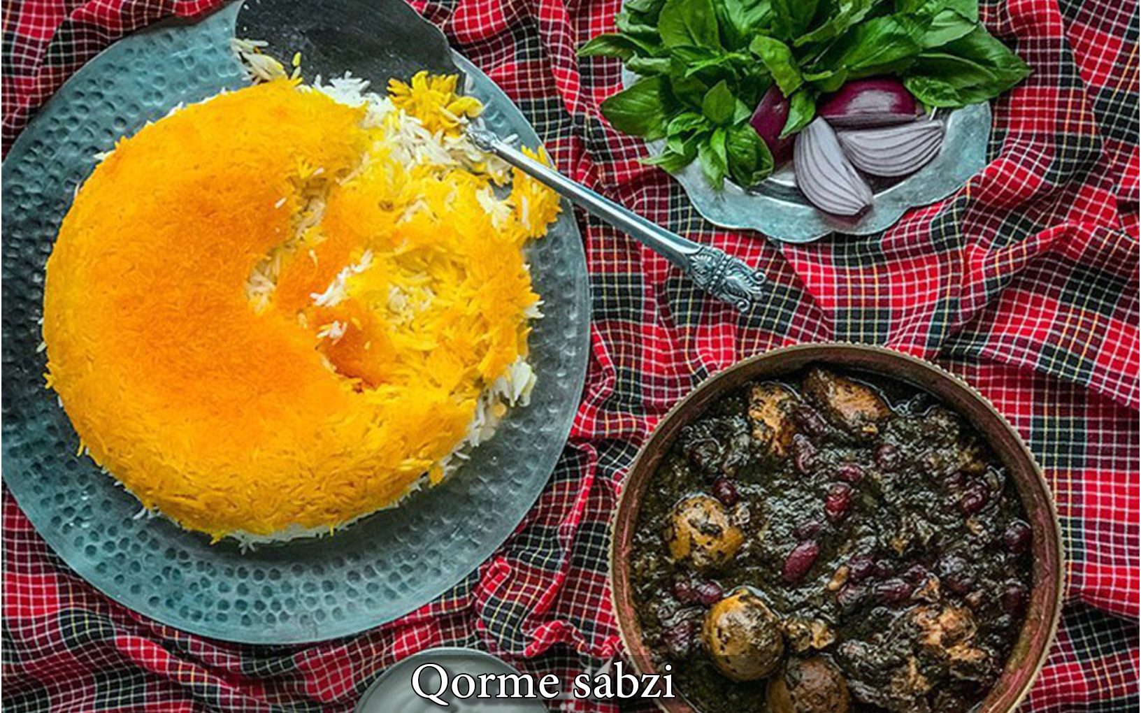 Qorme sabzi Iranian foods