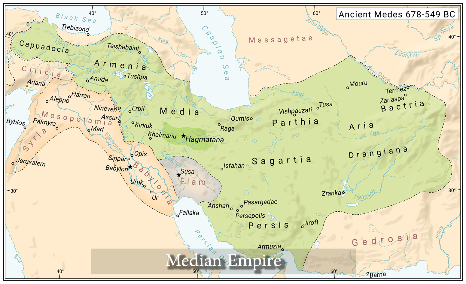 History of Iran - Median_Empire
