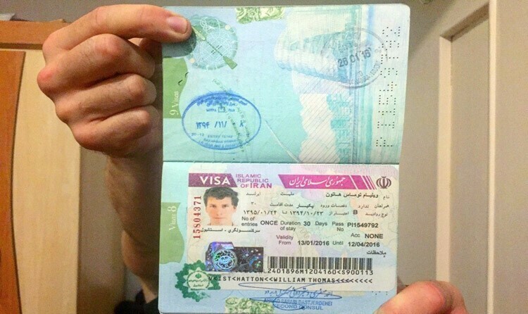 Obtener una visa de Irán - Ottieni un visto per l'Iran